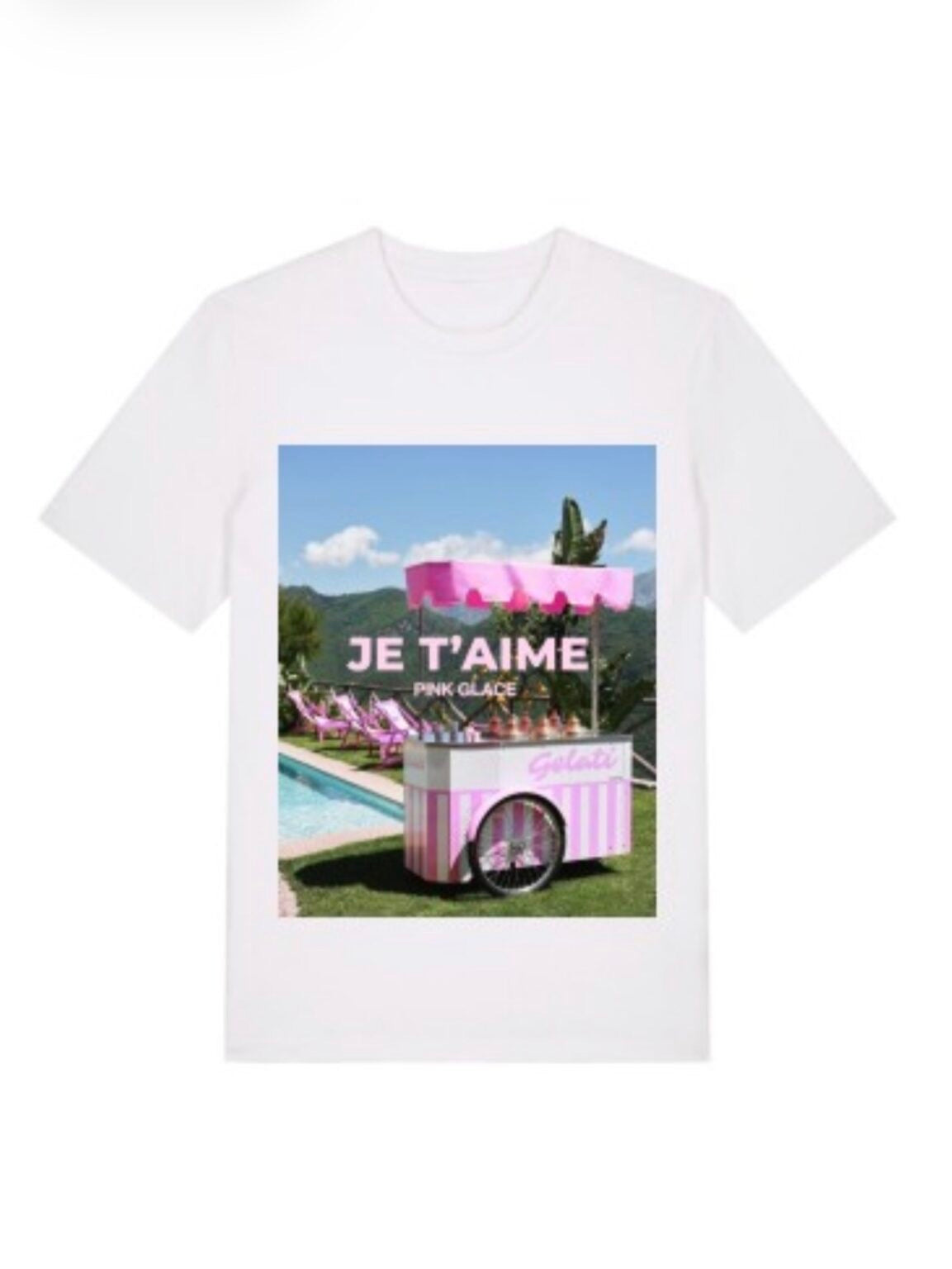 T-Shirt Crop digital JETA Eiswagen