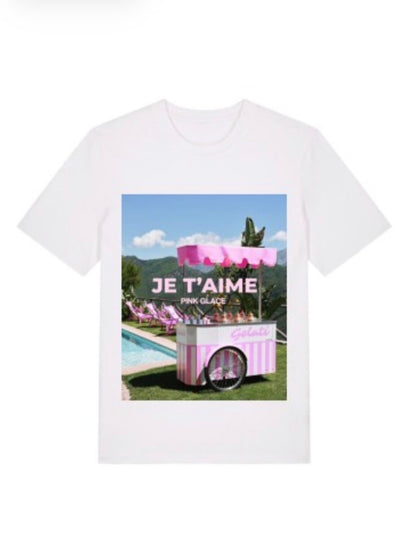 T-Shirt Crop digital JETA Eiswagen