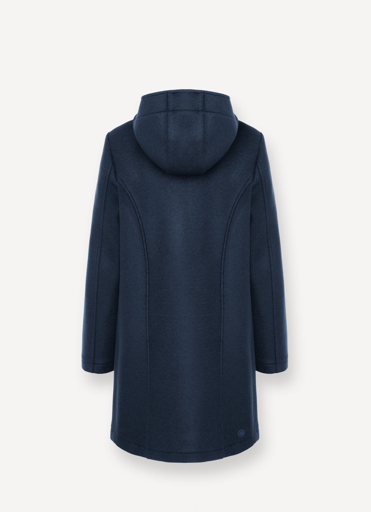Mantel soft woolen hoodie jacket