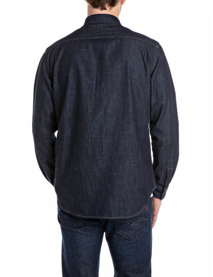 REPLAY Jeanshemd Indigo