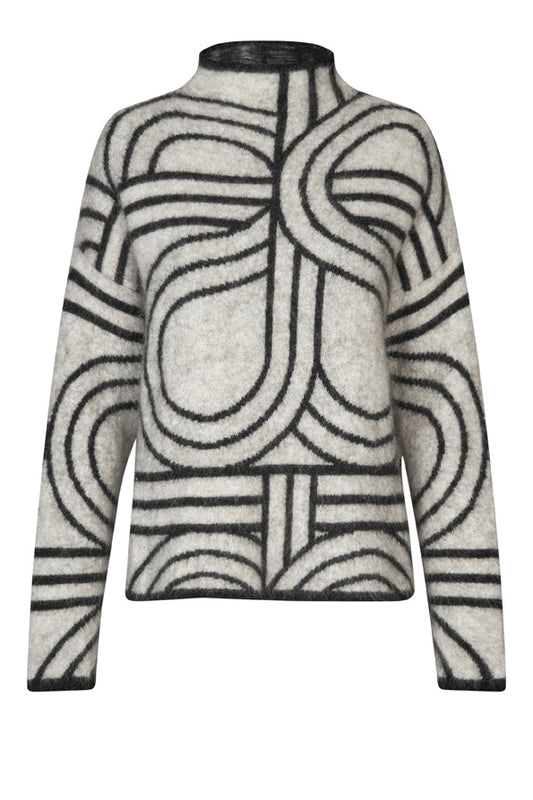 SECOND FEMALE Pullover SIGNA KNIT T-NECK