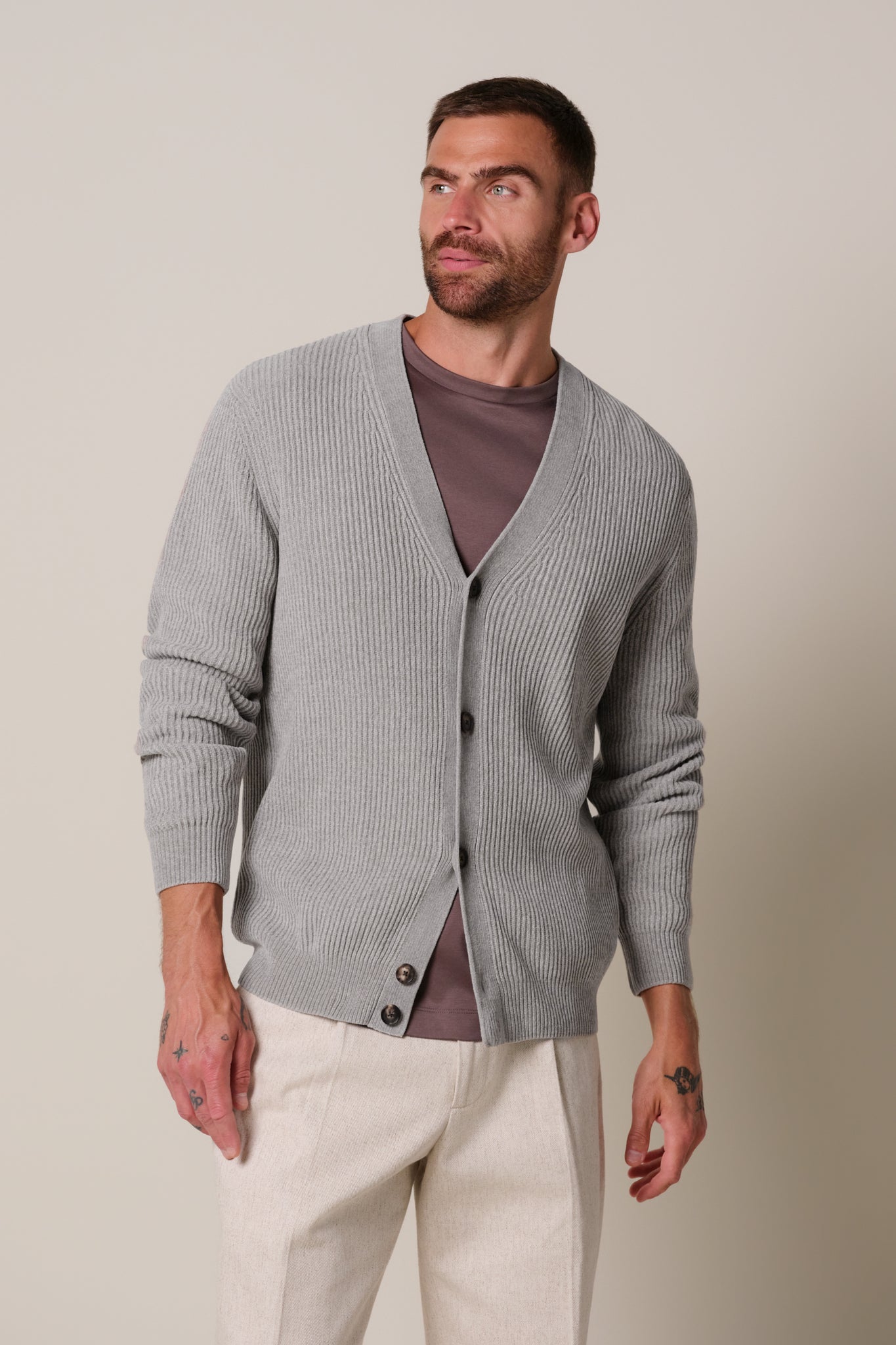 Cardigan Full Button