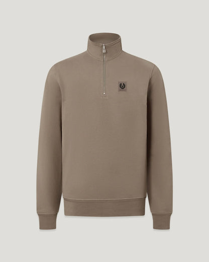Sweatshirt Quarter-Zip Dusty Taupe