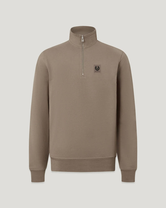 Sweatshirt Quarter-Zip Dusty Taupe