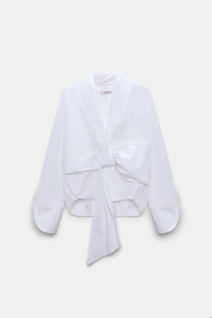 POPLIN POWER blouse