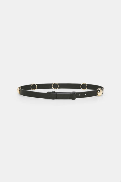 TRUE CUOIO 3 cm stud belt