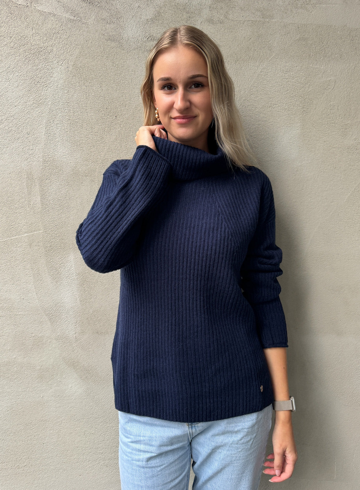 ZAUBERMOND Rollkragen Pullover