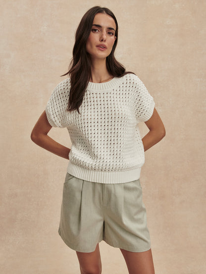 denni knit top