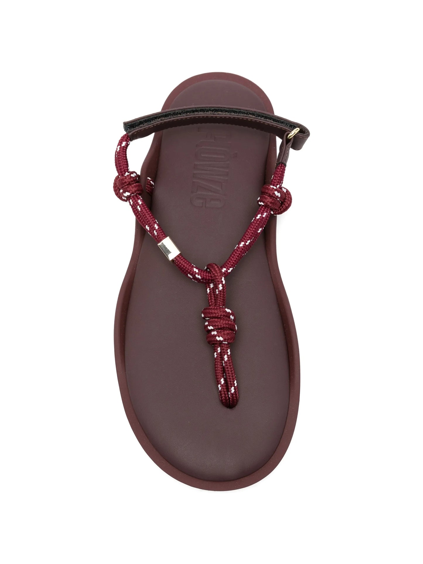FLò Monocolor Kordelsandalen
