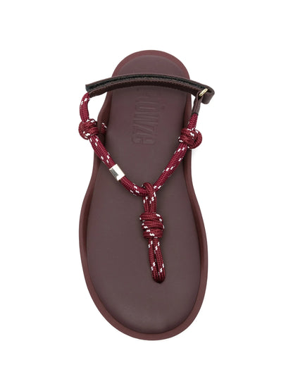 FLò Monocolor Kordelsandalen