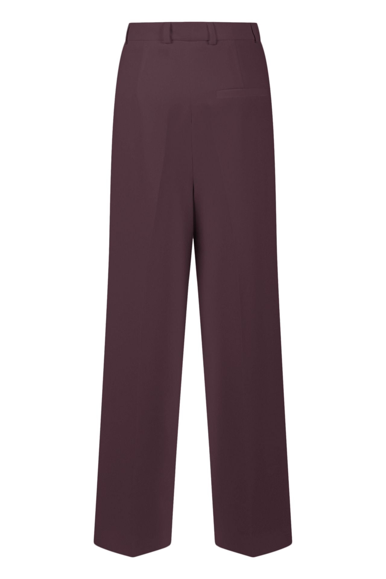 ROSSI NOA FLUID CADE – Bundfaltenhose aus fließendem Stoff