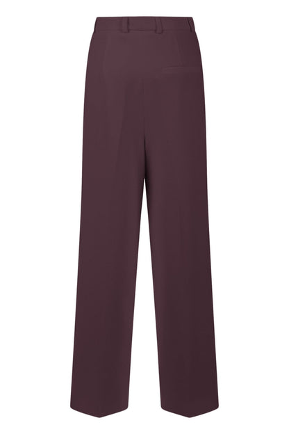 ROSSI NOA FLUID CADE – Bundfaltenhose aus fließendem Stoff