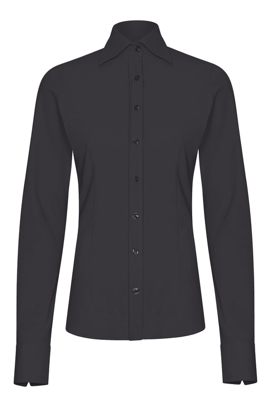 AYAKA CLOSED Bluse schwarz