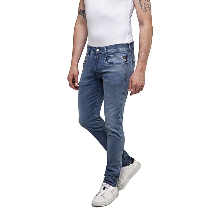 Replay Jeans Bio Hyperflex blau