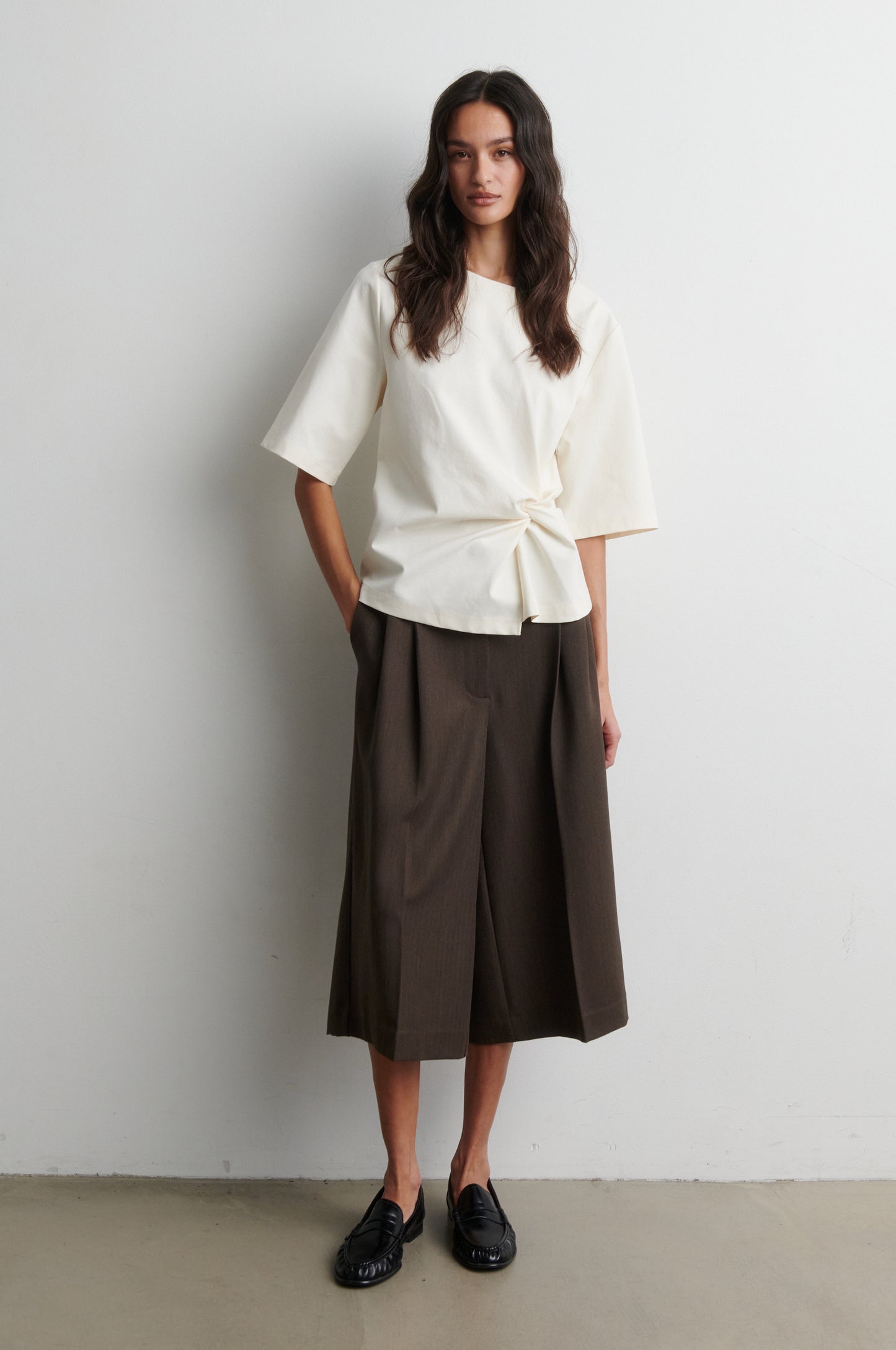Arkay drape tee