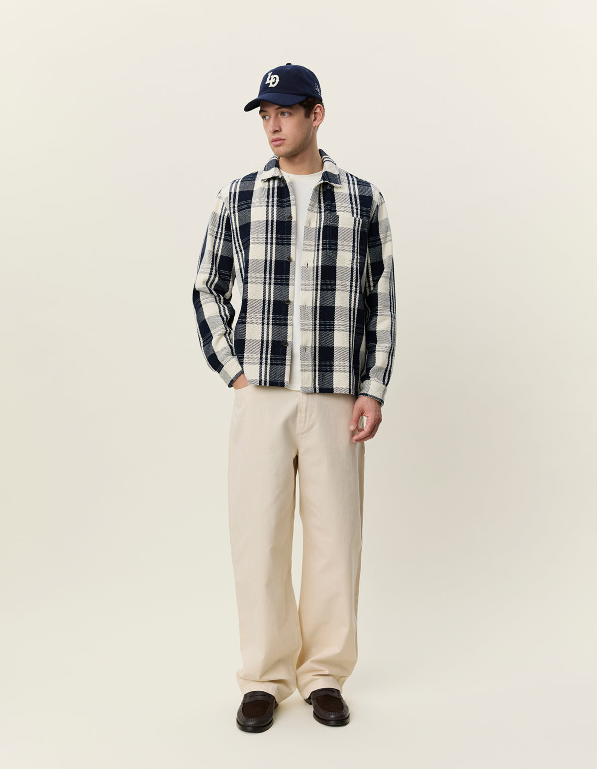 Structured Check Overshirt
