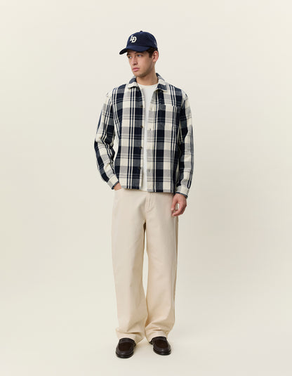 Structured Check Overshirt