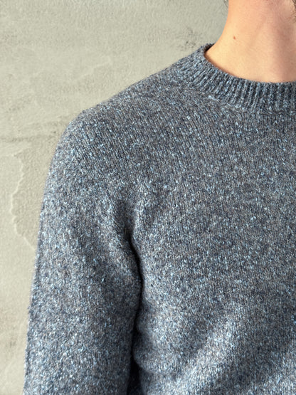 PHIL PETTER Pullover - Nahtlos gestrickter Tweed-Pullover mit Alpaka und Merino