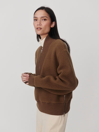 Pullover MUMFORD half zip fleece