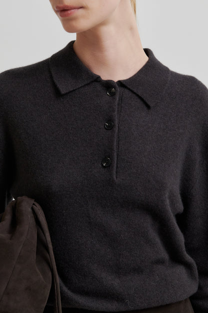 Polo aus Wolle-Kaschmir-MixVILENA KNIT LS