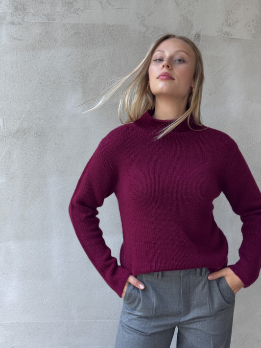 Kashmir Pullover MINI H-NECK