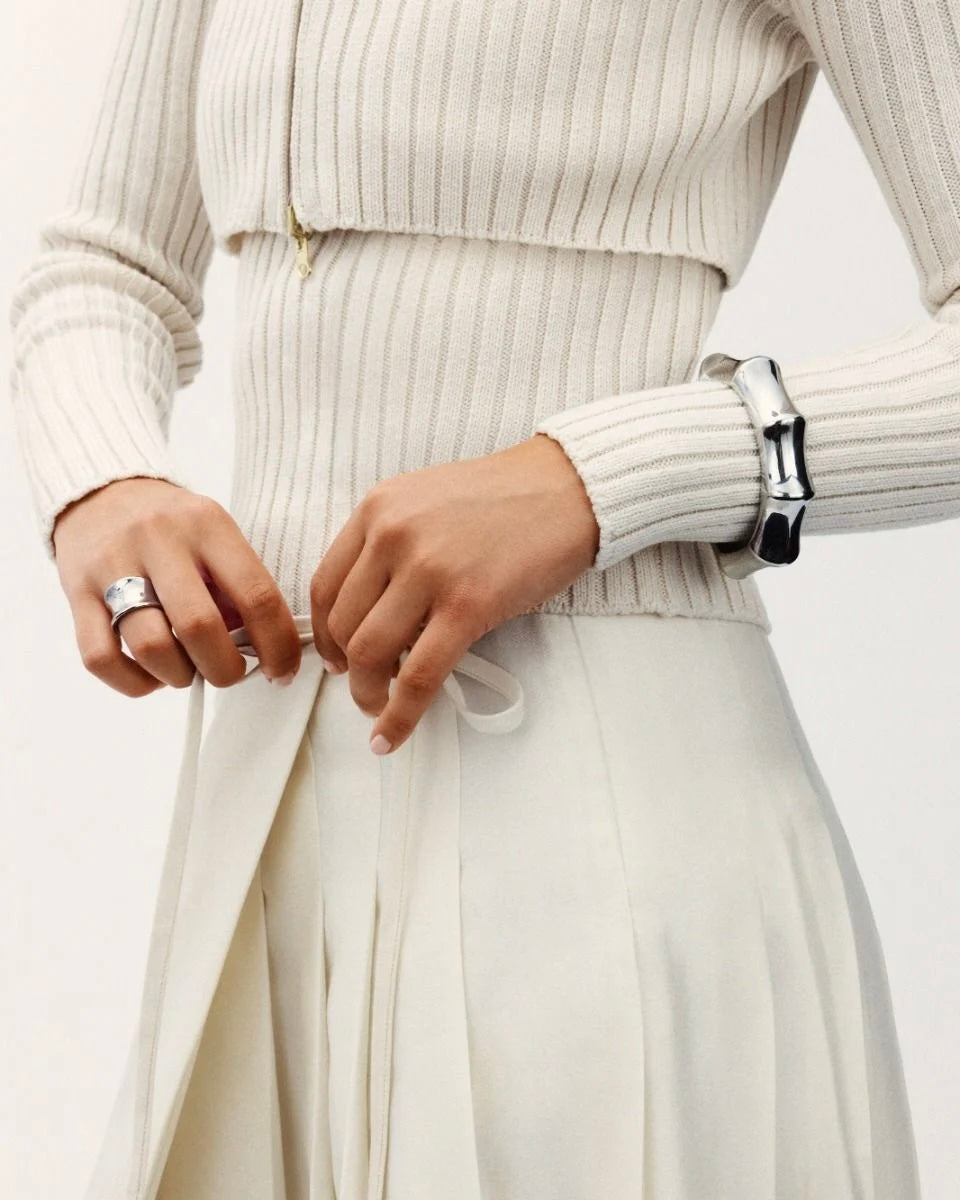 Cane Bangle Steel