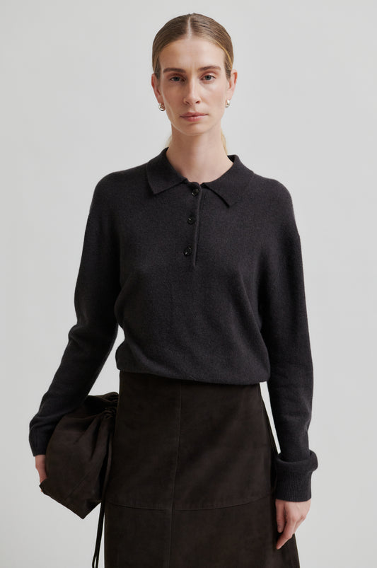 Polo aus Wolle-Kaschmir-MixVILENA KNIT LS