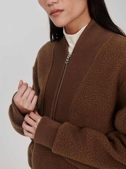 Pullover MUMFORD half zip fleece