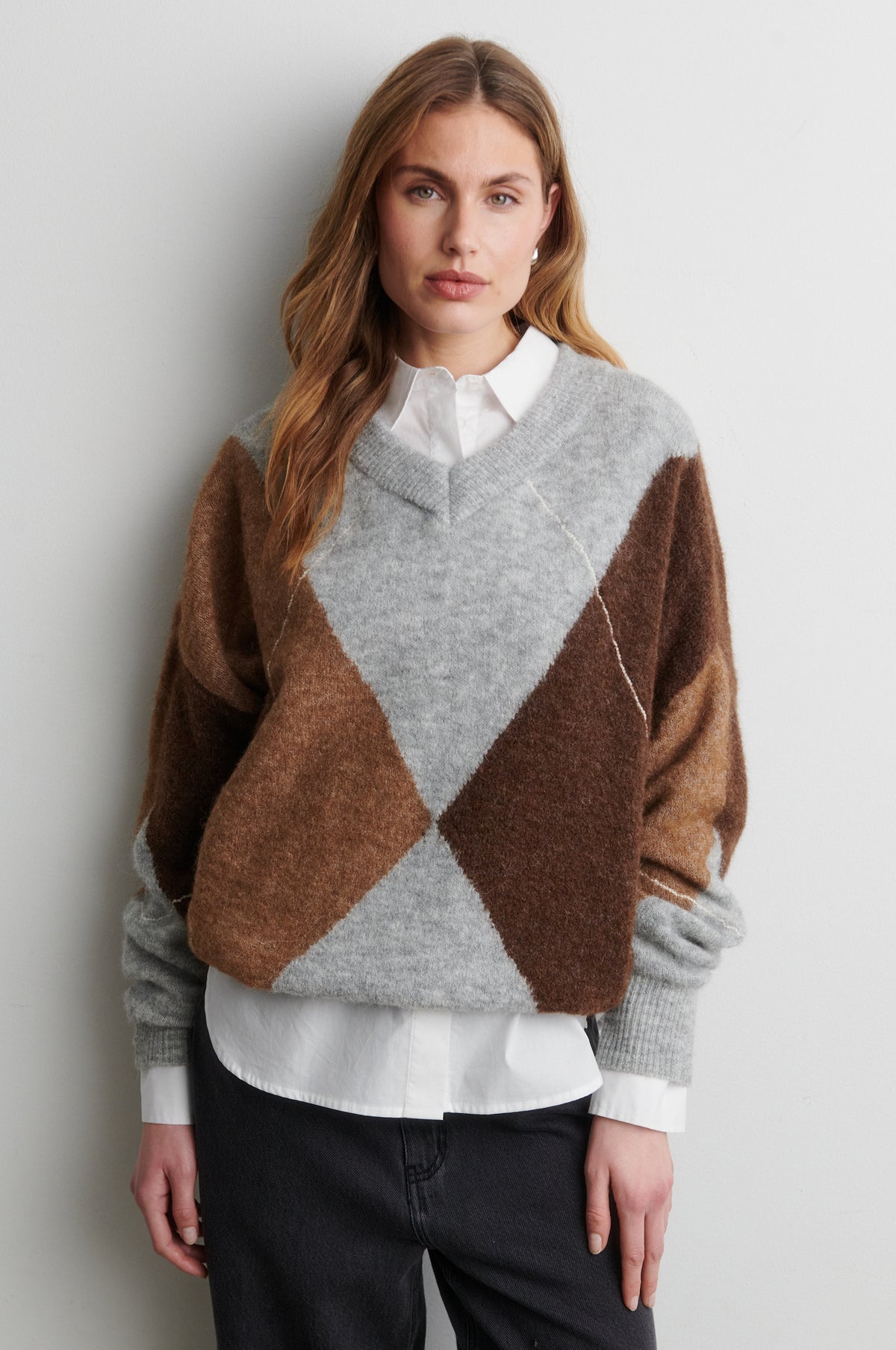Pullover FORSA knit v neck