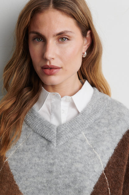 Pullover FORSA knit v neck