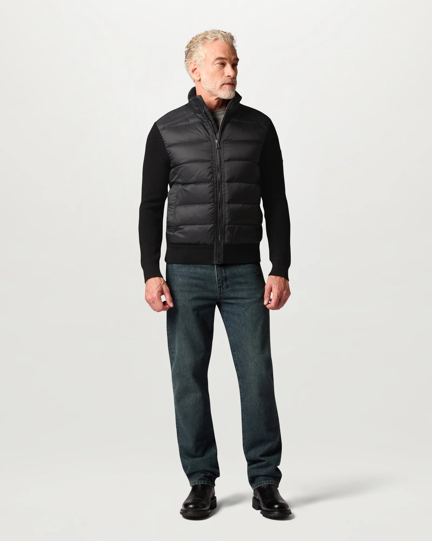 Daunen Cardigan Merino COMPOUND
