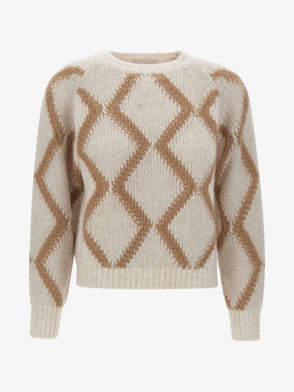 Pullover R-Neck Raute