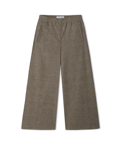 Hose STUDIO87 Aveline glencheck wool mix