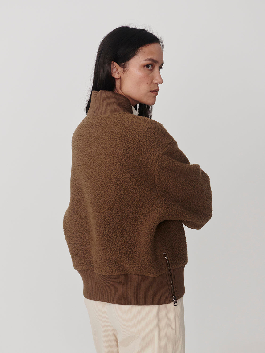 Pullover MUMFORD half zip fleece