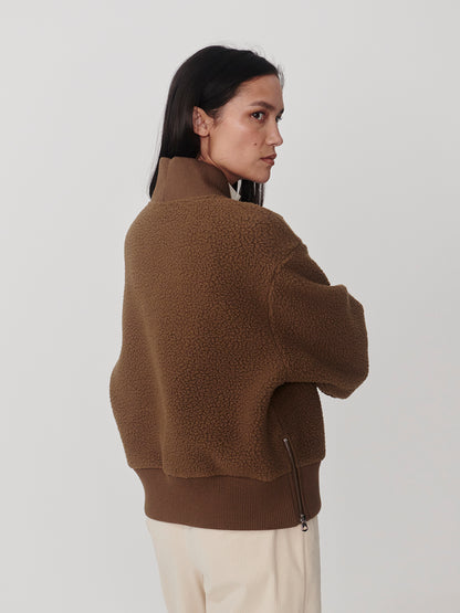 Pullover MUMFORD half zip fleece