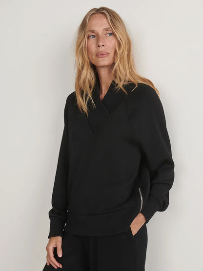 Pullover MACIE zip ham sweat