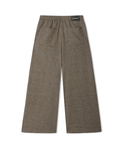 Hose STUDIO87 Aveline glencheck wool mix