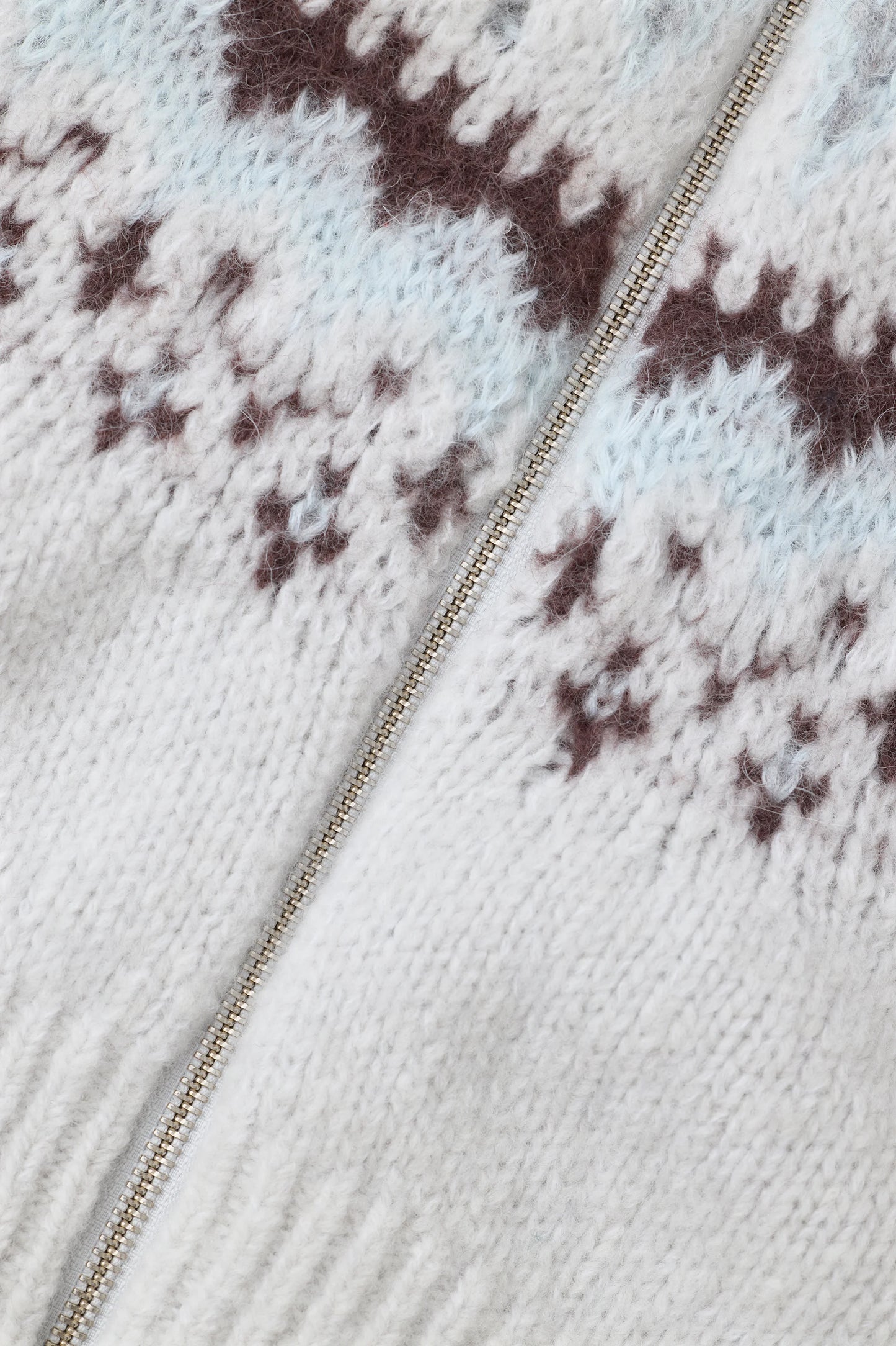 Cropped Zip Cardigan