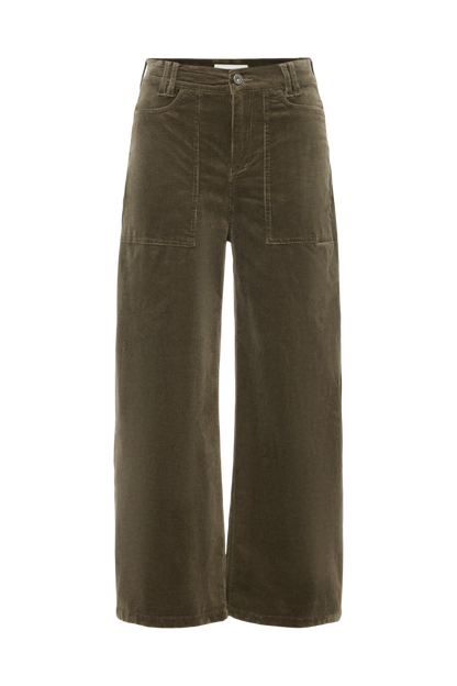 DERIVE – Cropped Cordhose mit O-Shape Leg