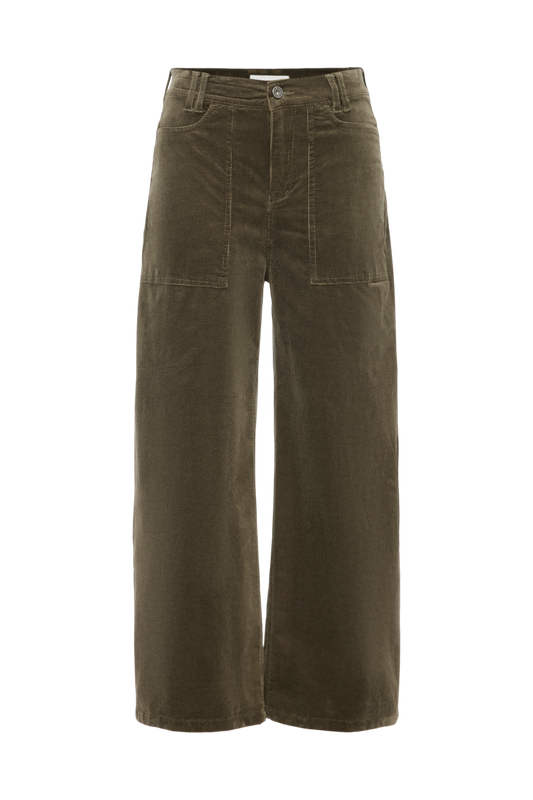 DERIVE – Cropped Cordhose mit O-Shape Leg