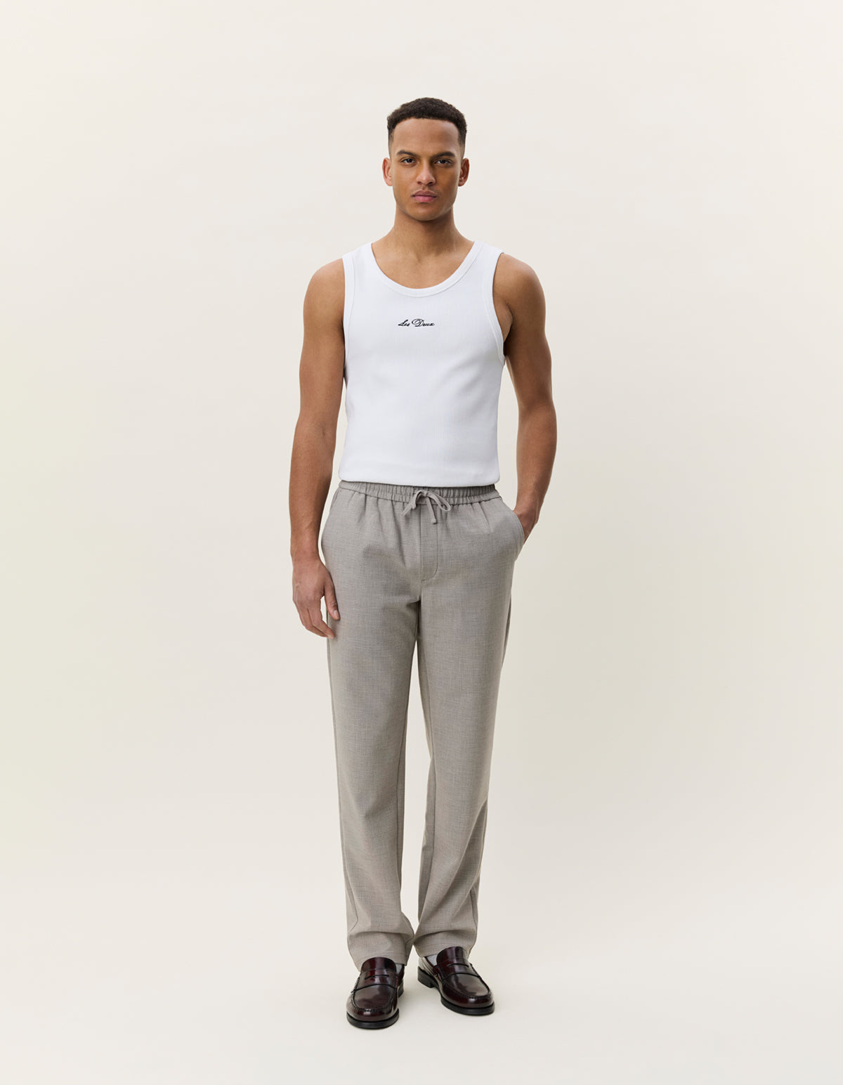 Mini Check draw string Pant