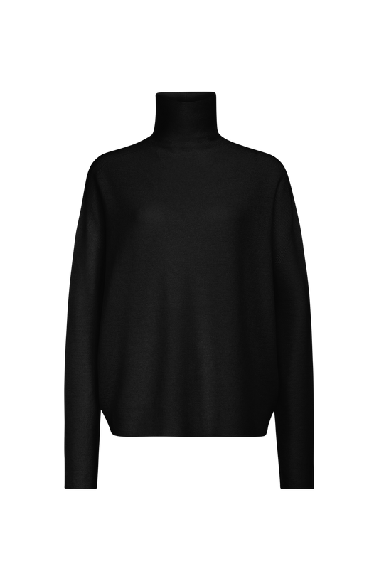 Egg-Shape Pullover LIORA aus Merinowolle