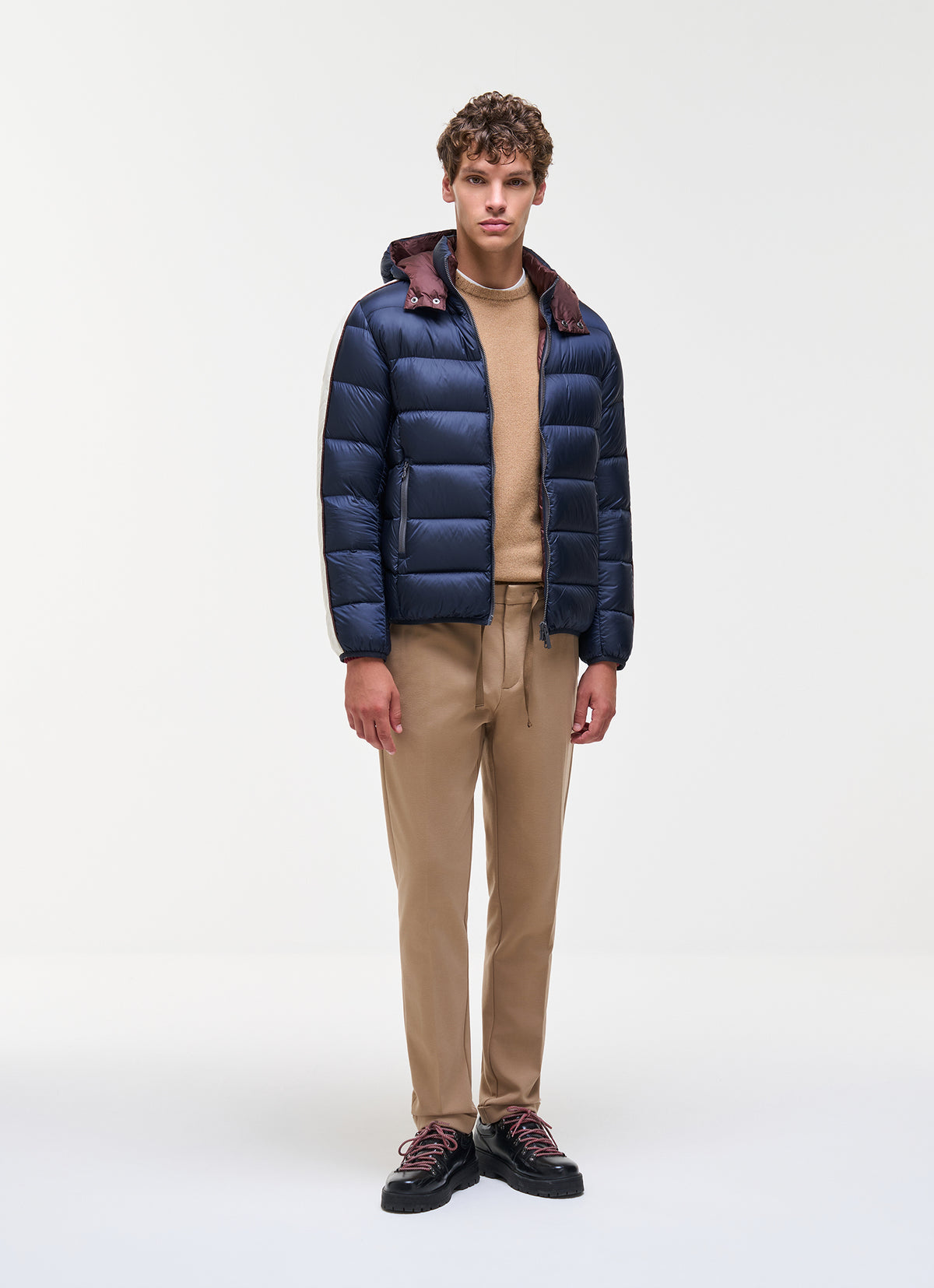 Jacke qiulted jacket with hood