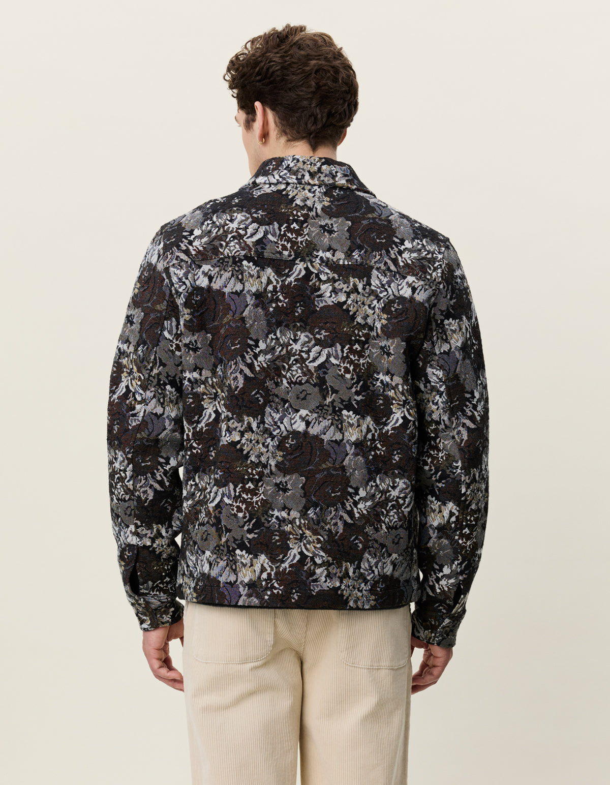 Rose Jaquard Overshirt