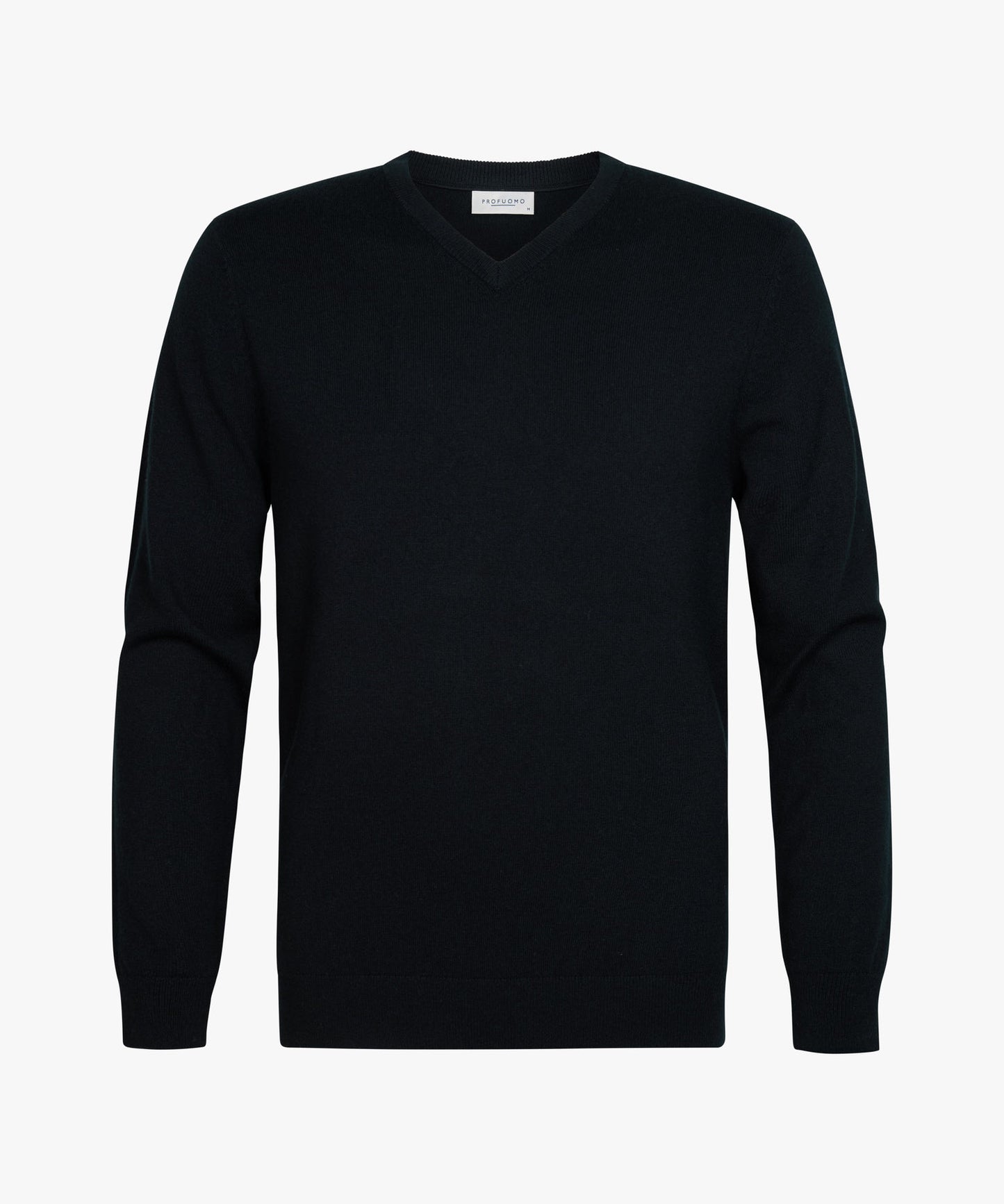 Pullover V-Neck Wolle/Modal