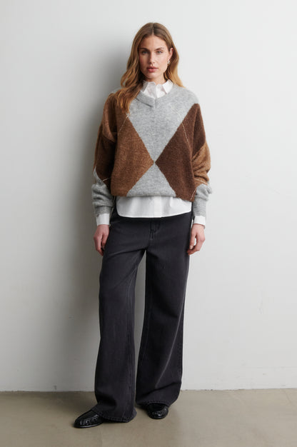 Pullover FORSA knit v neck