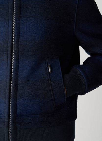 Wende Bomber-Jacke aus Wolle