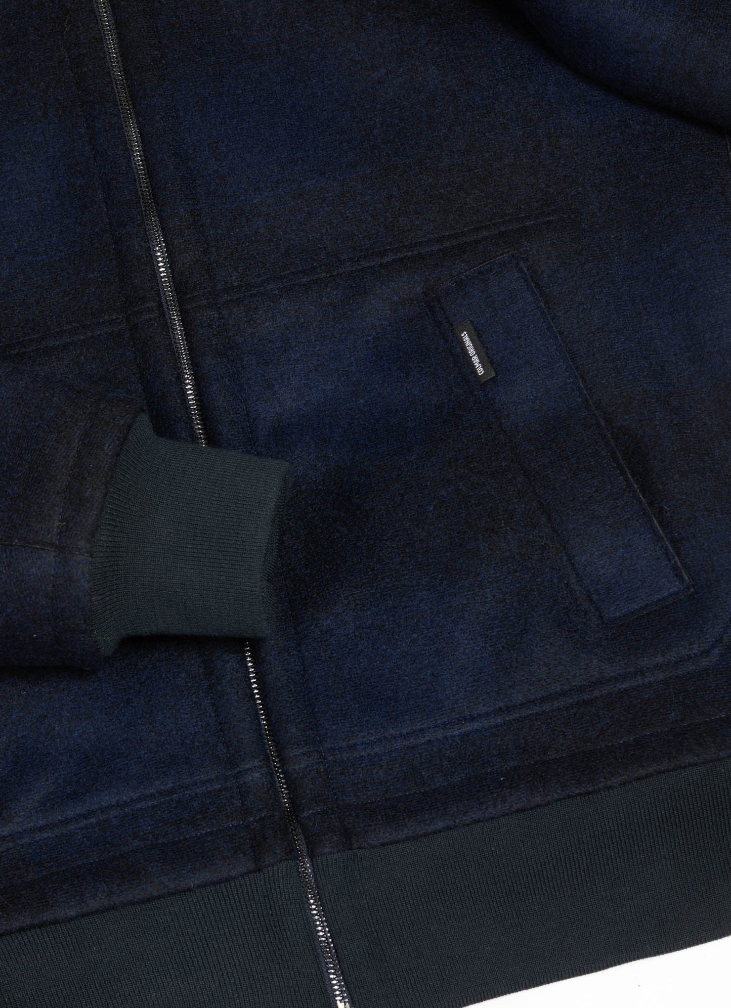 Wende Bomber-Jacke aus Wolle