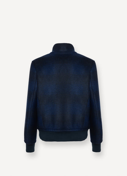 Wende Bomber-Jacke aus Wolle