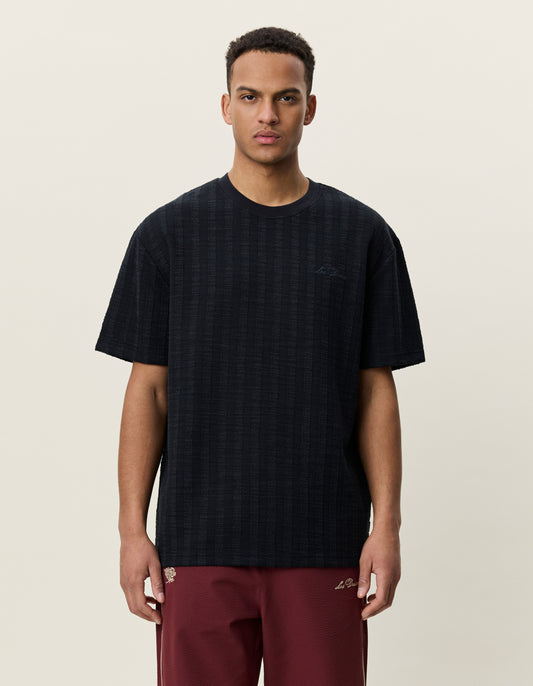 Stripe Jaquard T-Shirt